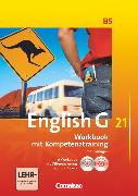English G 21, Ausgabe B, Band 5: 9. Schuljahr, Workbook mit e-Workbook und CD-Extra - Lehrerfassung, Mit Wörterverzeichnis zum Wortschatz der Bände 1-5 auf CD
