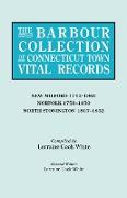 Barbour Collection of Connecticut Town Vital Records. Volume 30