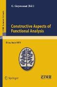 Constructive Aspects of Functional Analysis