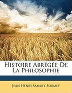 Histoire Abrégée De La Philosophie