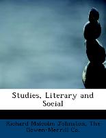 Studies, Literary and Social