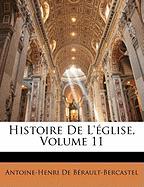 Histoire De L'église, Volume 11