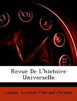 Revue de L'Histoire Universelle