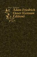 Adam Friedrich Oeser. Ein Beitrag zur Kunstgeschichte des 18. Jahrhunderts