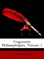 Fragments Philosophiques, Volume 1