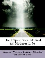 The Experience of God in Modern Life