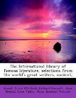The International Library of Famous Literature, Selections from the World's Great Writers, Ancient