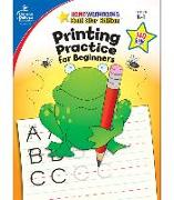 Printing Practice for Beginners, Grades K - 1: Gold Star Edition Volume 13