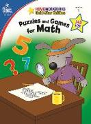 Puzzles and Games for Math, Grade 1: Gold Star Edition Volume 14