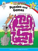 Puzzles and Games, Grade 1: Gold Star Edition
