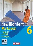 New Highlight, Allgemeine Ausgabe, Band 6: 10. Schuljahr, Workbook - Lehrerfassung (mit CD-ROM und Text-CD), Zur Vorbereitung auf Hauptschulabschlüsse