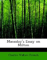 Macaulay's Essay on Milton