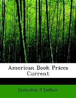 American Book Prices Current