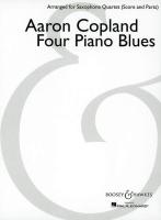 Four Piano Blues: Arranged for Saxophone Quartet (Satb)