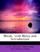 Micah, with Notes and Introduction