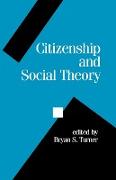 Citizenship and Social Theory
