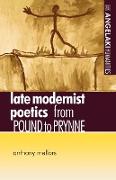 Late modernist poetics