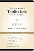 NRSV - The Go-Anywhere Thinline Bible with Apoc (Bonded Leather, Black)