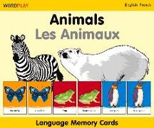 Animals/Les Animaux Wordplay Language Memory Cards