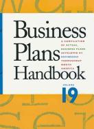 Business Plans Handbook: A Compilation of Business Plans Developed by Individuals Throughout North America