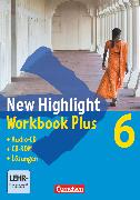 New Highlight, Allgemeine Ausgabe, Band 6: 10. Schuljahr, Workbook Plus - Lehrerfassung (mit CD-ROM und Text-CD), Zur Vorbereitung auf Hauptschul- und mittlere Abschlüsse