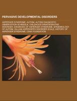 Pervasive developmental disorders