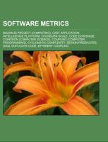 Software metrics