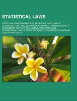 Statistical laws
