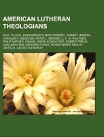 American Lutheran theologians