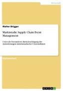 Marktstudie Supply Chain Event Management