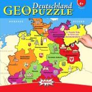Geo Puzzle - Deutschland. 51 Teile