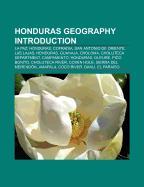Honduras geography Introduction