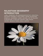 Rajasthan geography Introduction
