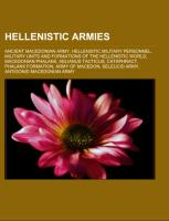 Hellenistic armies