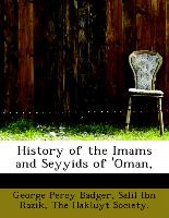 History of the Imams and Seyyids of 'Oman