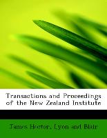 Transactions and Proceedings of the New Zealand Institute