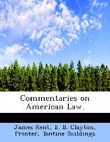 Commentaries on American Law