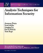 Analysis Techniques for Information Security
