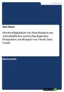 Hochverfügbarkeit von Datenbanken aus wirtschaftlicher und technologischer Perspektive am Beispiel von Oracle Data Guard