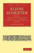 Kleine Schriften - Volume 1