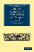 British Borough Charters 1216-1307