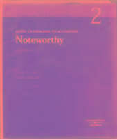 Noteworthy Audio CD