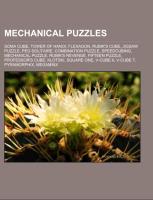 Mechanical puzzles