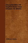 Characteristics of English Poets from Chaucer to Shirley