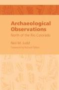 Archaeological Observations North of the Rio Colorado