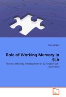 Role of Working Memory in SLA