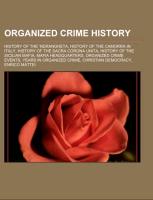 Organized crime history