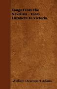 Songs from the Novelists - From Elizabeth to Victoria