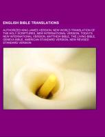 English Bible translations