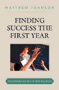 Finding Success the First Year